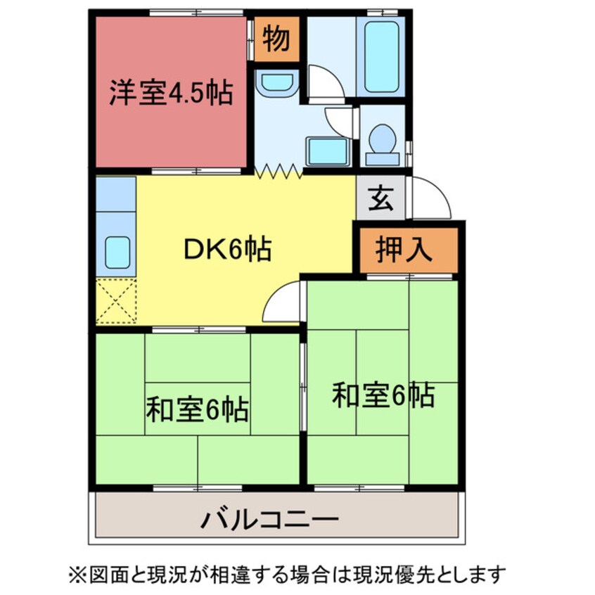 間取図 エルハイム森