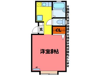 間取図 ミューズイン本野ヶ原