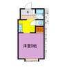 ミューズイン本野ヶ原 1Kの間取り