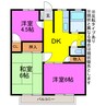 サンシティいずみ 3DKの間取り