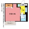 フレグランスやまと 1Kの間取り