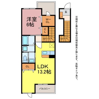 間取図 グラン・ソレイユ
