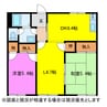 ＳＳコーポ　パボ（B） 2LDKの間取り