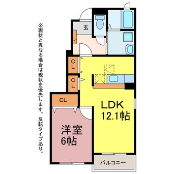 間取図 ３Ｒみつぼ