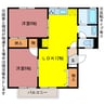 セジュール小嶋 2LDKの間取り