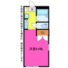 オアシス御油 1Rの間取り