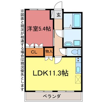 間取図 ウィステリア　Ｌ