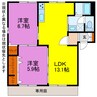 ウィステリア東宮 2LDKの間取り