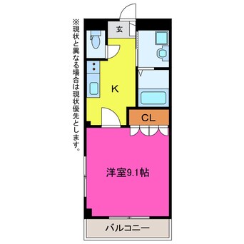 間取図 フォレストヒル