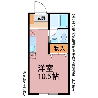 間取図 パークハウス　弐番館