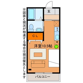 間取図 パークハウス　弐番館