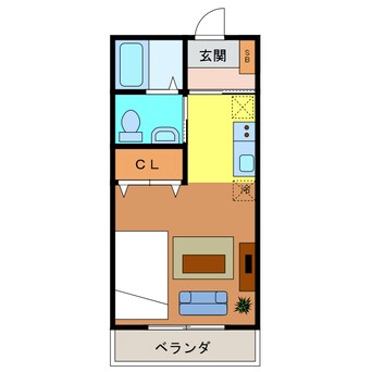 間取図 パークハウス　参番館