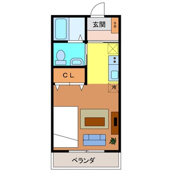 間取図 パークハウス　参番館