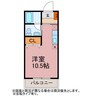 パークハウス　参番館 1Rの間取り