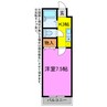 ベル牛久保 1Kの間取り