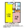 パイン・コーン 1LDKの間取り