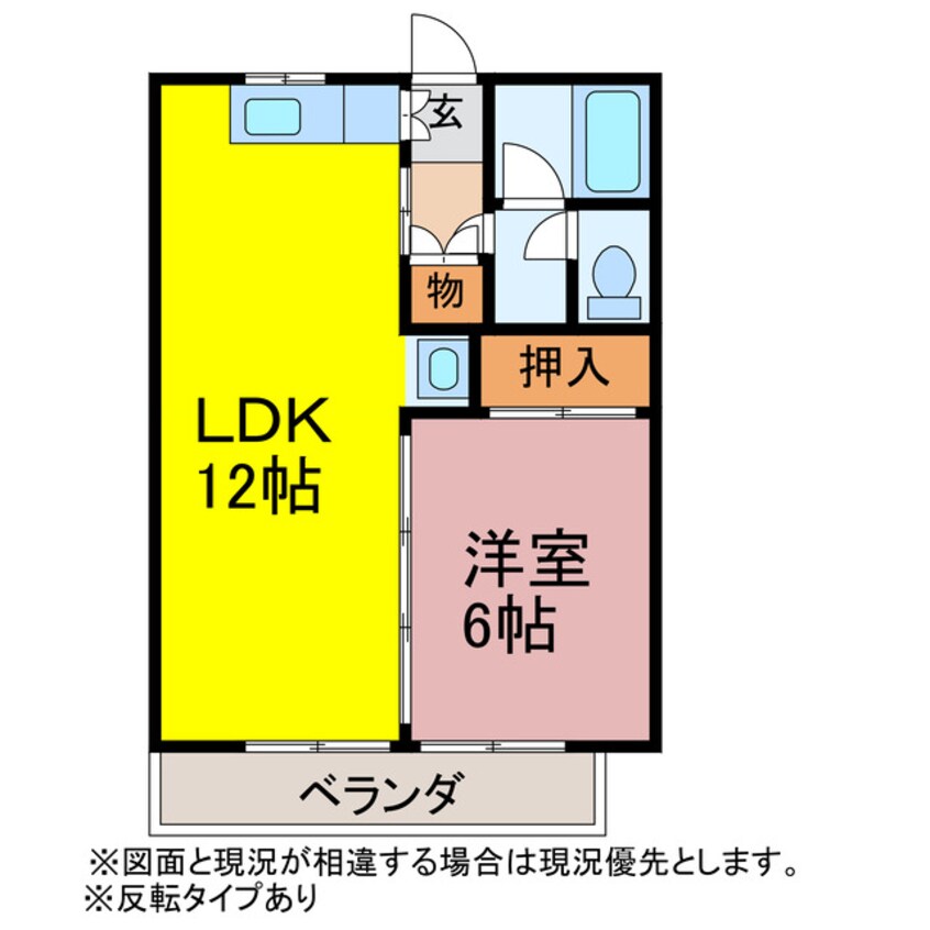 間取図 パイン・コーン