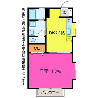 間取図 ＢＥＲＧおぐり
