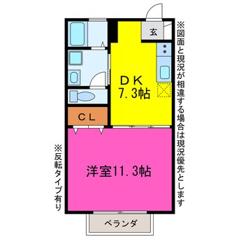 間取図 ＢＥＲＧおぐり