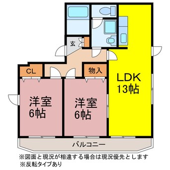 間取図 スターフィールド６番館