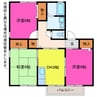ハイカムールKs 3DKの間取り
