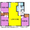 エステート２１ 3LDKの間取り