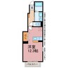 ブライト・スクエア 1Rの間取り