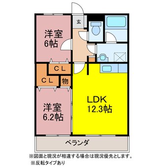 間取図 スターフィールド５番館