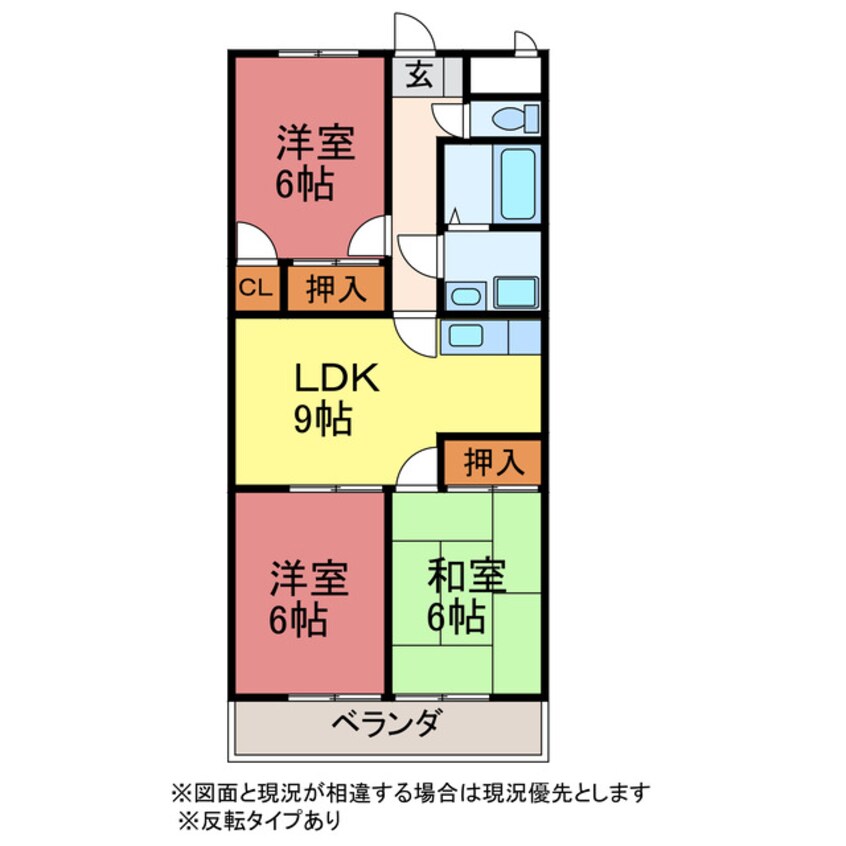 間取図 ＷＩＮＤＡＮＧ