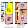 スクールサイド四ツ谷 3DKの間取り
