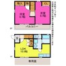 アンフィニ 2LDKの間取り
