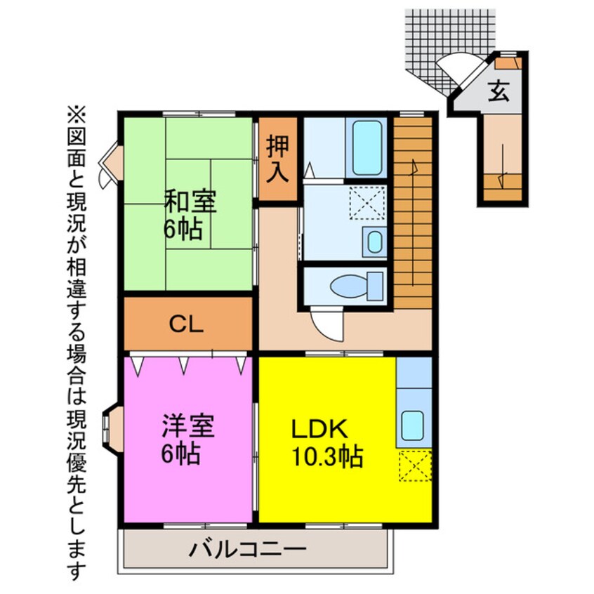 間取図 グランシャリオＦＵＪＩ