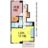 サニーコート 1LDKの間取り