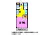 スズキビル 1Kの間取り