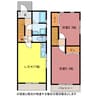 ローズタウン 2LDKの間取り
