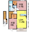 フローラ久保A・Bの間取図