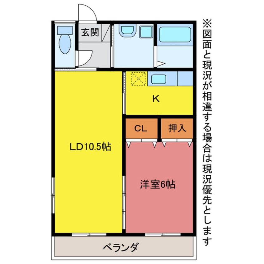 間取図 ブロードタウン大崎Ｆ・Ｈ・Ｉ