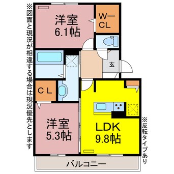 間取図 エスポワール