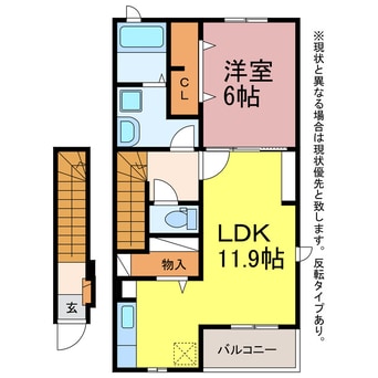 間取図 ＢＢ　Ｌｉｅｎ　Ⅱ