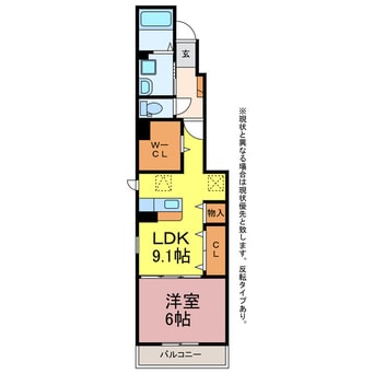 間取図 プチ・リヴェール