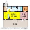 アークスクエア 1LDKの間取り