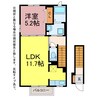 イグニス 1LDKの間取り