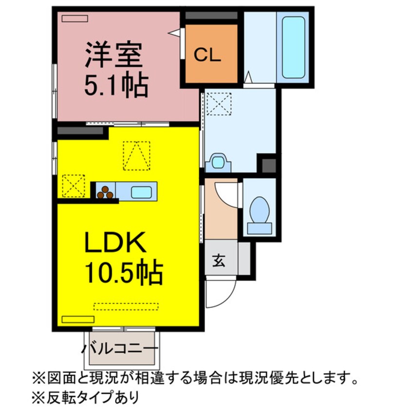 間取図 グランツ久保