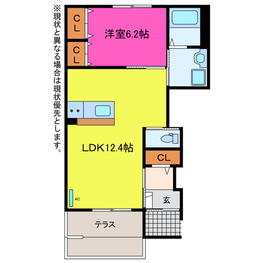 間取図 Jiro上之島