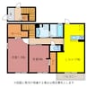 カーサフェリーチェ泉 2LDKの間取り