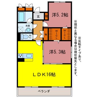 間取図 ツヴァイシュロス