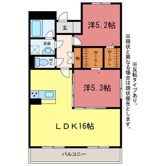 間取図 ツヴァイシュロス