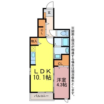 間取図 ＬＩＬＡＳ