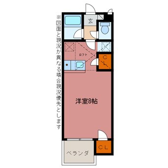 間取図 セザンヌ小坂井