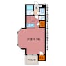 セザンヌ小坂井 1Rの間取り
